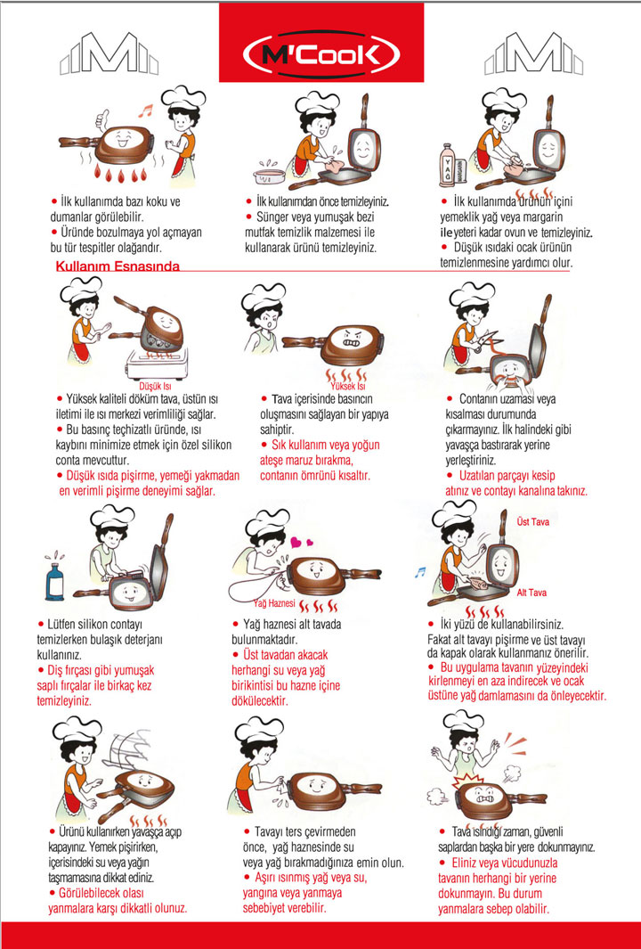 MCOOK Kullanım Klavuzu