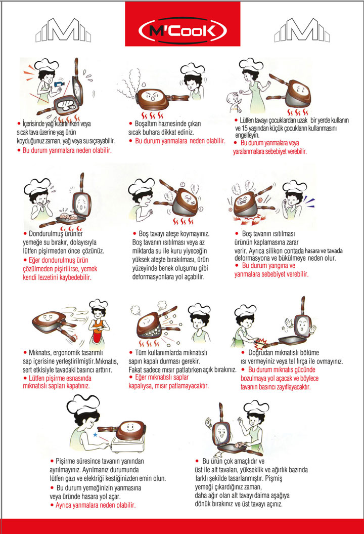MCOOK Kullanım Klavuzu